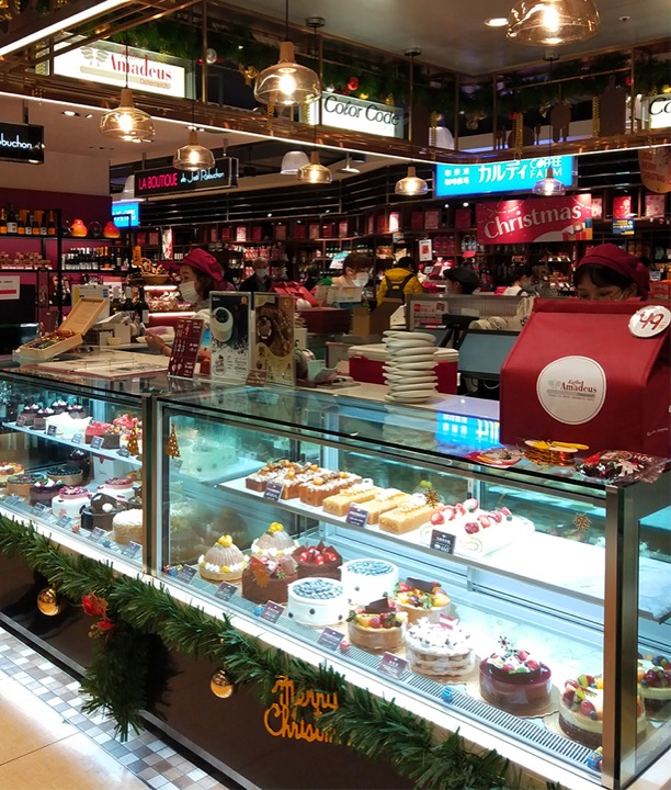 甜點櫃 SOGO 復興館 B3